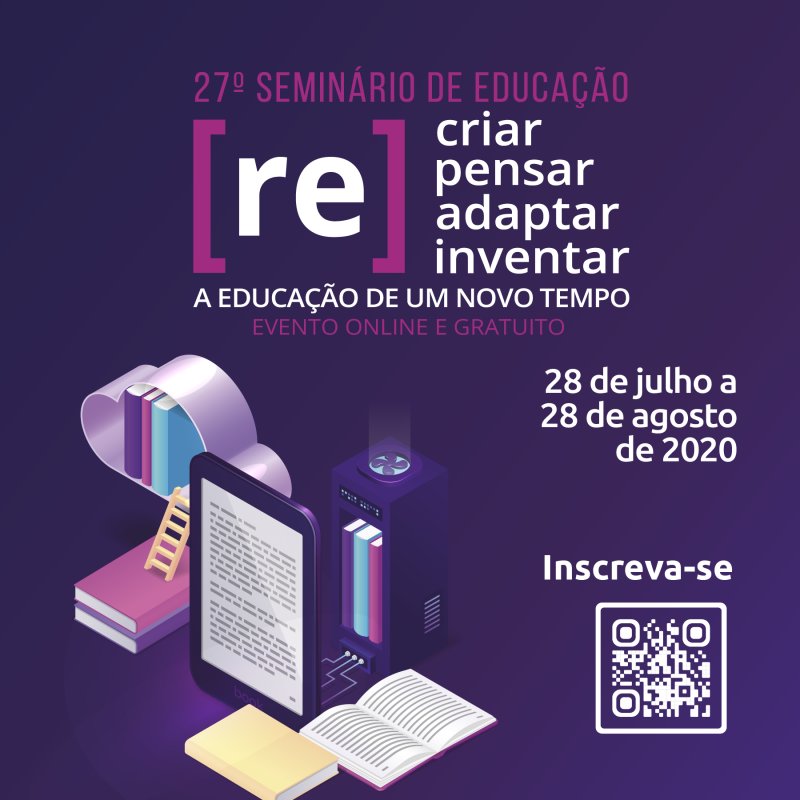 Último dia para inscrição no 27º Seminário de Educação